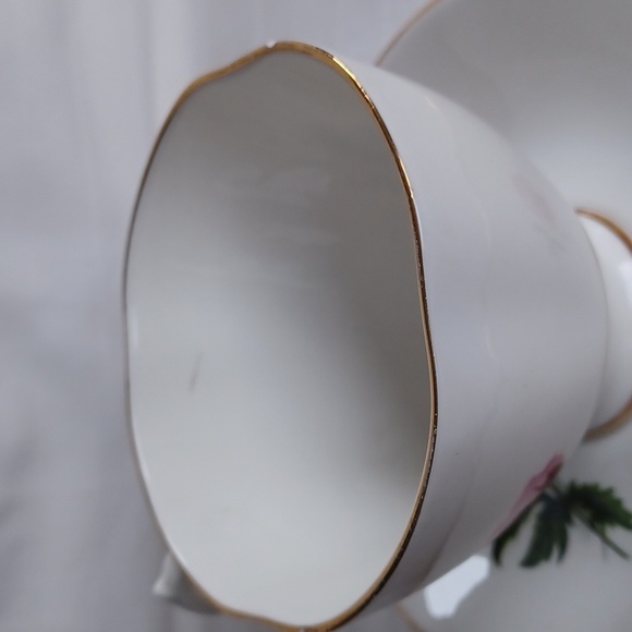 Vintage Royal Stuart Spencer Stevenson England Bone China Cup & Saucer - Picture 12 of 12